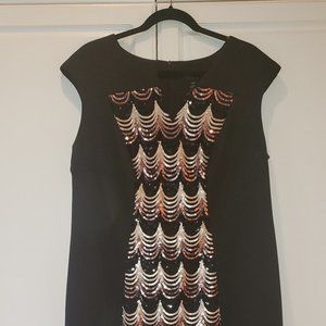 Connected Apparel Sequin Dress